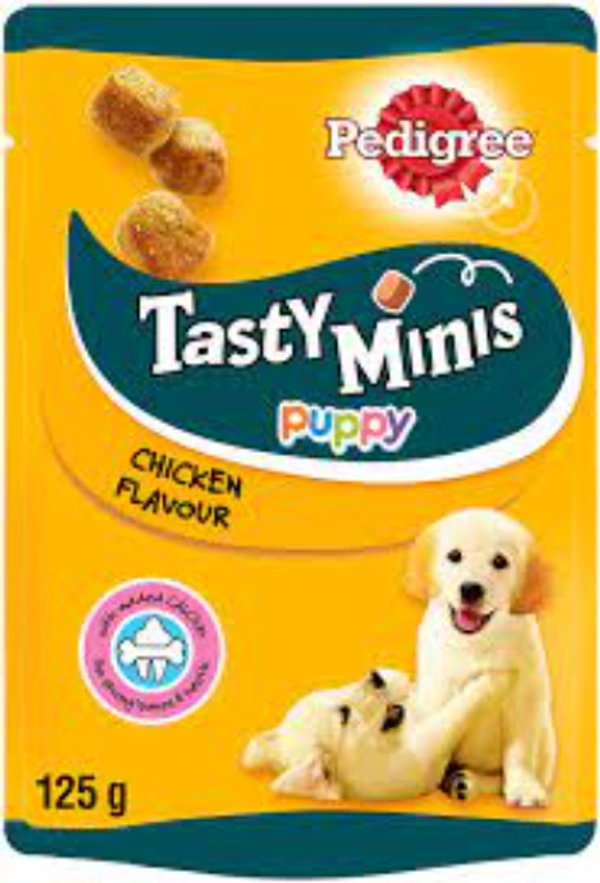pedigree Pedigree Tasty Minis for Puppy with chicken - 125gm